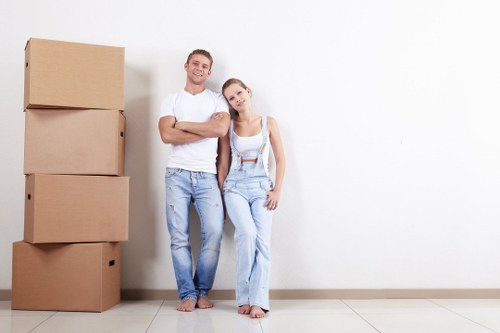 Man and van service handling a local move in Maida Vale