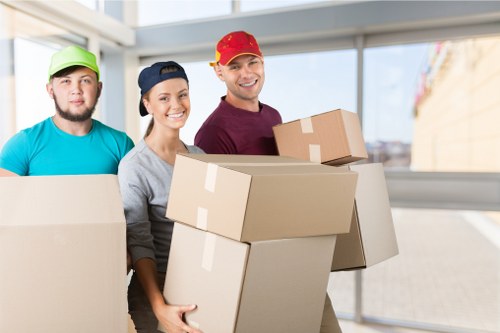 Careful furniture transport by a Maida Vale moving team