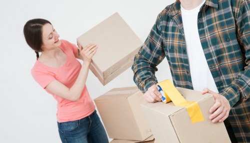 Efficient packing process for a home move