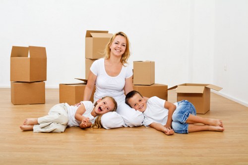 Careful handling of furniture during a Maida Vale apartment move